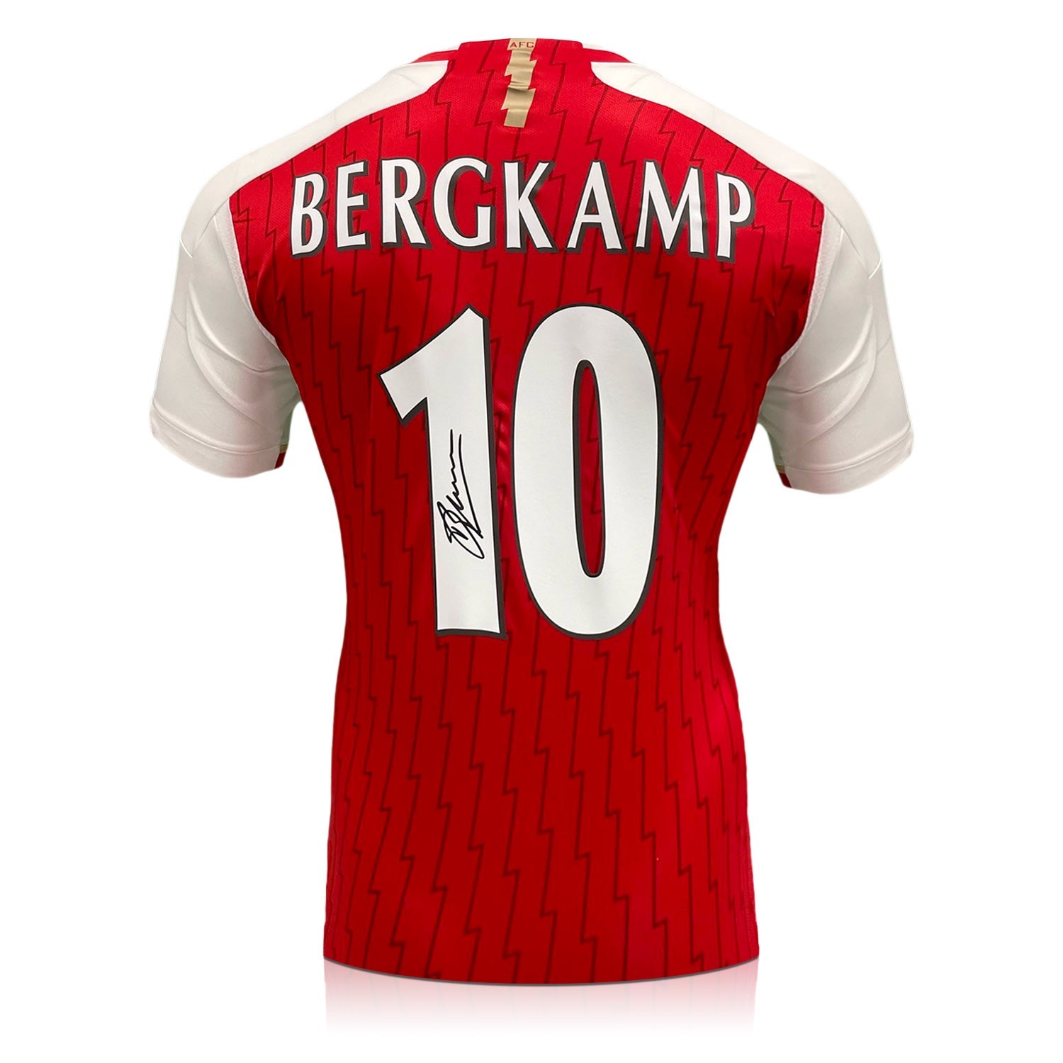 Dennis Bergkamp 2023/24 Signed Arsenal Shirt