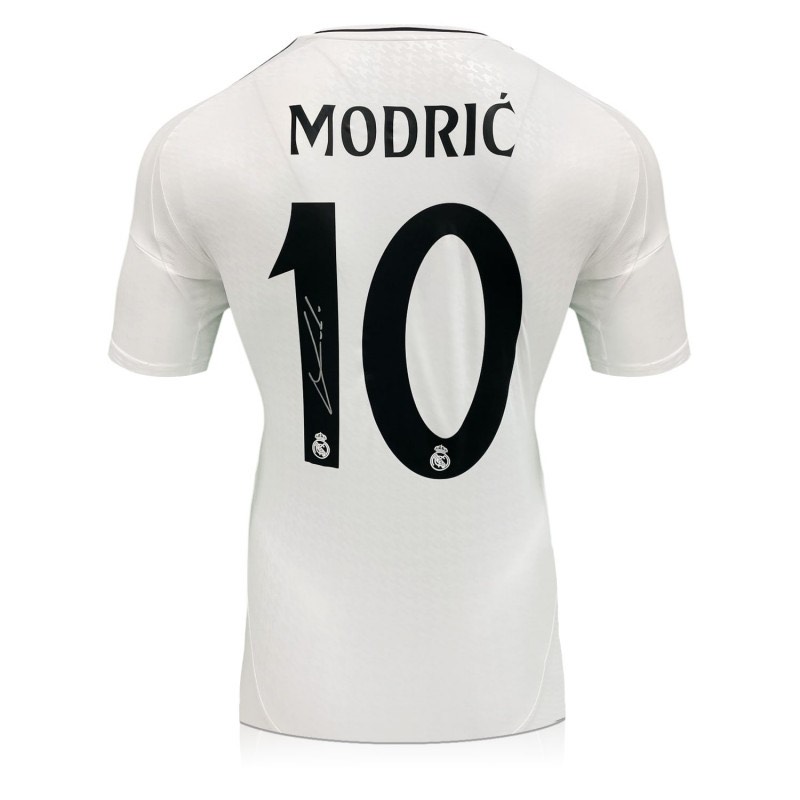 Luka Modrić 2024/25 Signed Real Madrid Shirt