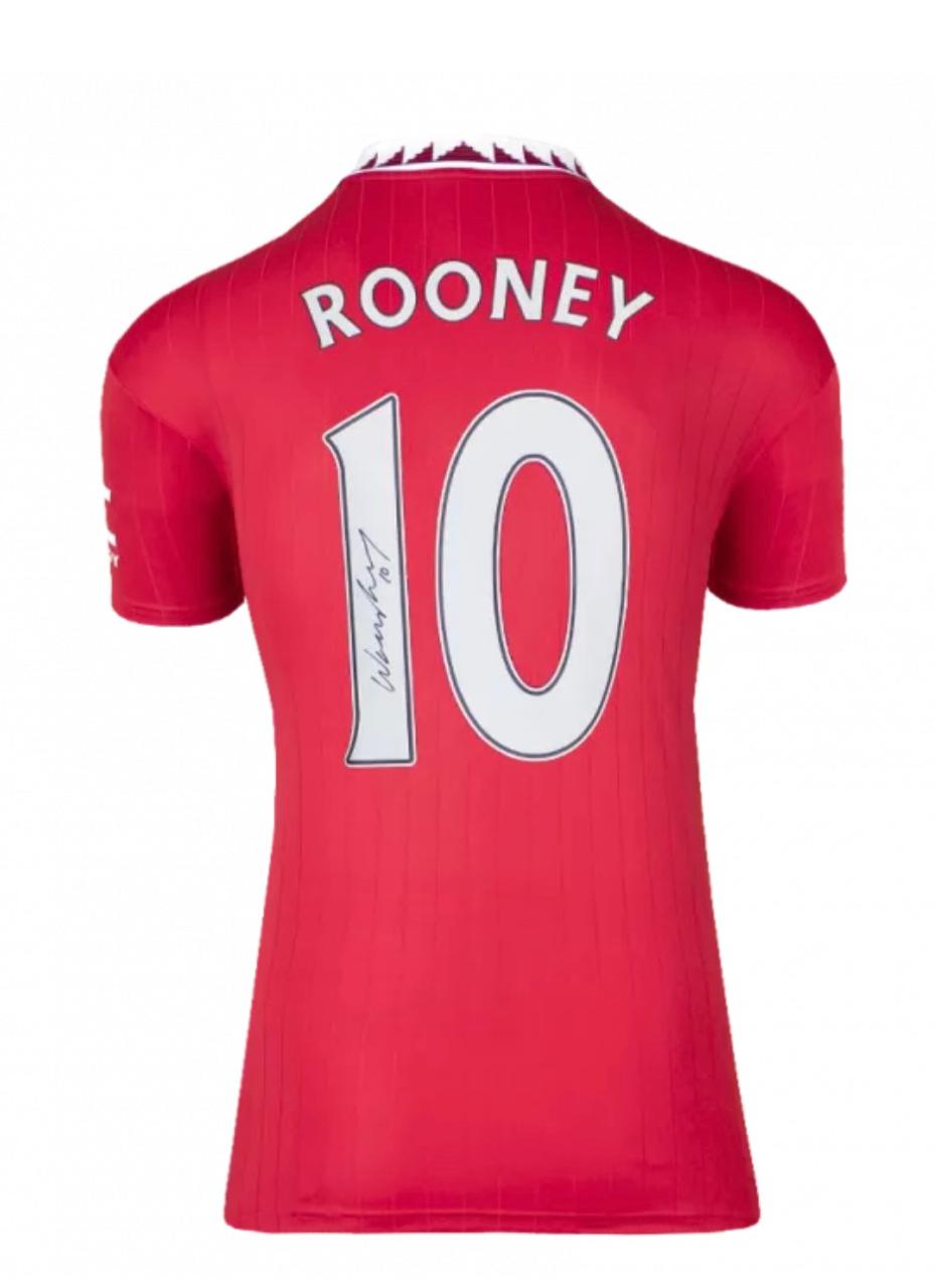 Wayne Rooney Signed Manchester United Shirt